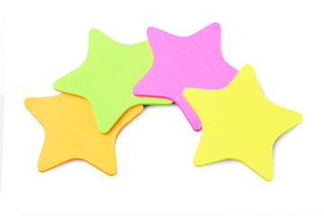 Star Shape Paper Stickers