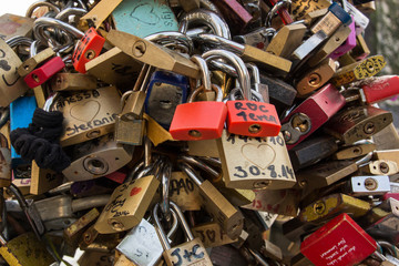 Love Locks on Bridge