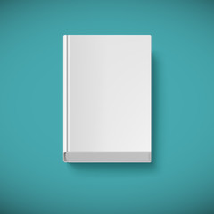 Blank book drawn in perspective.