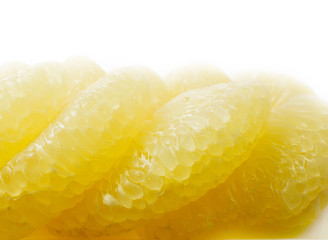 Pomelo isolated on white background 