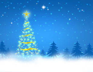 Obraz premium クリスマスツリー