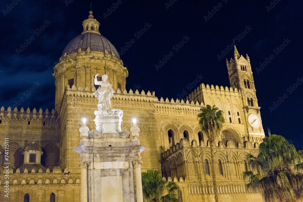 Wall mural Palermo cathedral