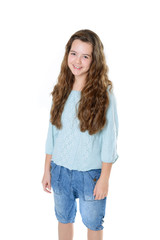 Glückliches Mädchen