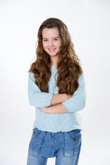 Glückliches Mädchen