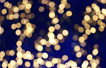 defocused bokeh lights background