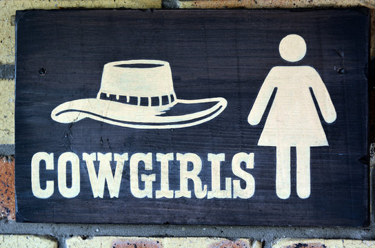 Cowgirls toilet