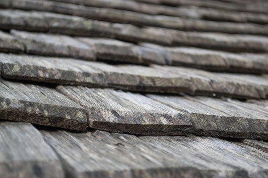Toitures en bois