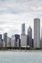 Fototapeta na wymiar Chicago skyline, Illinois.