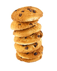 cookie with a chocolate