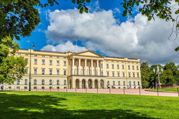 Royal Palace  in Oslo, Norway