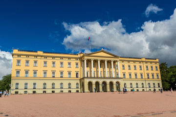 Royal Palace  in Oslo, Norway