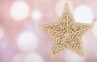 Gold Holiday Star