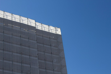 Scaffolding for work