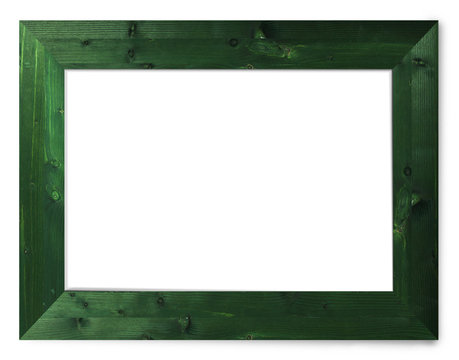 Green Wooden Picture Frame