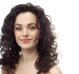 Naklejka premium woman beauty