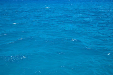 Naklejka premium Sea water with ripples