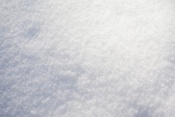 white snow surface