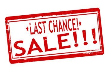 Last chance sale