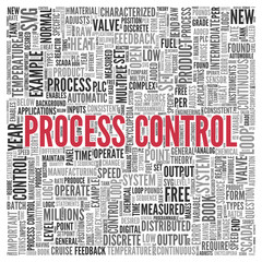 PROCESS CONTROL Concept Word Tag Cloud Design