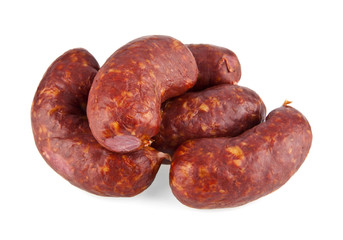 smoked small sausages
