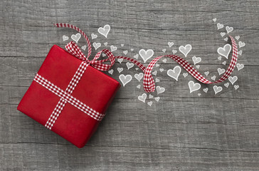 Gutschein zum Valentinstag, zur Hochzeit, zum Muttertag