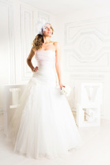 Naklejka premium wedding, the bride