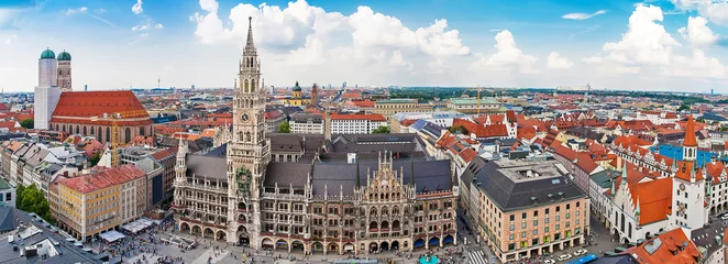 Foto op Canvas Panorama of Munich, Bavaria, Germany © golovianko