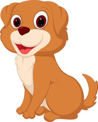 Cute dog cartoon