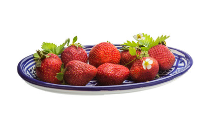 Ripe strawberry