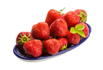 Strawberry in the bowl