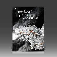 Christmas Flyer or Cover Design Template
