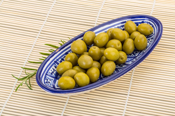 Green olives
