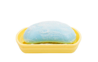 soap in the soap dish