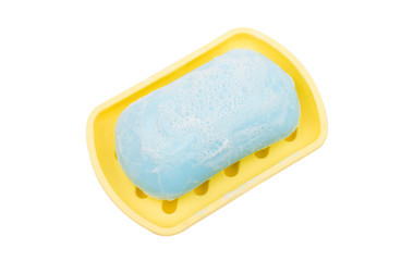 soap in the soap dish