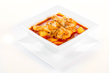 Muss Sa Man Kai Thai curry Chicken spicy