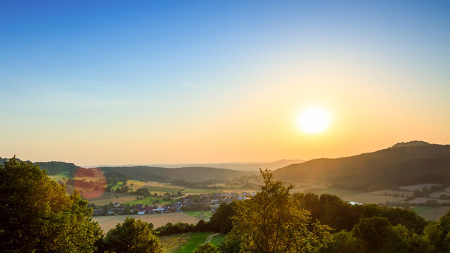 Spring Rural Landscape