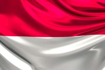 Flag of Indonesia.