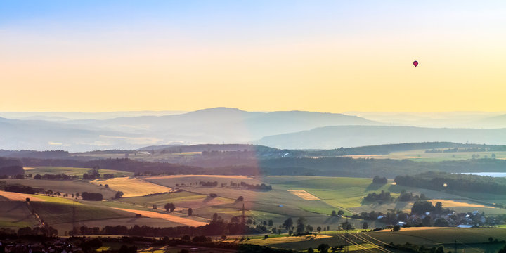 Spring Rural Landscape