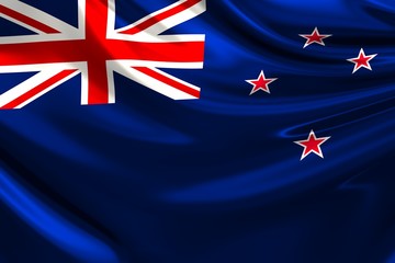 Flag of New Zealand.