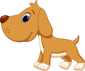 Cute puppy cartoon