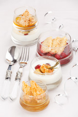 Celebratory meals of seafood