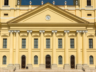 The Reformed Protestant Great Church In Debrecen, Hungary