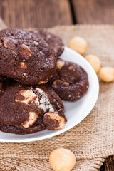 Macadamia Chocolate Cookies