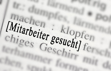 Mitarbeiter gesucht