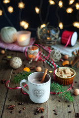 Christmas coffee mood