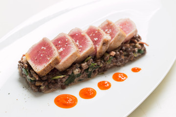 Roasted tuna
