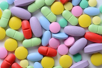 pills background