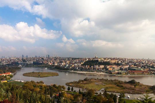 Istanbul, view from Eyup