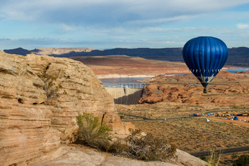 Fototapeta premium hot air balloon
