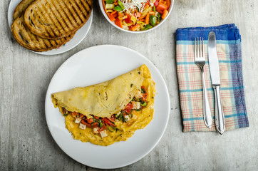 Mediterranean-Style Omlette